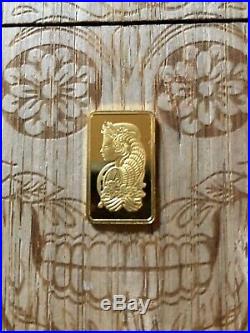 2.5 gram Gold Bar PAMP Suisse Fortuna 999.9 Fine