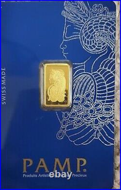 2.5 gram Gold Bar Pamp Suisse