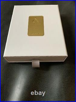 2.5 gram gold bar ACRE 999.9 Fine in Assay Pamp Suisse Never Opened SEE DESCRIP