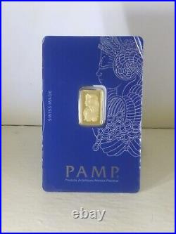 2.5 gram gold bar Pamp suisse