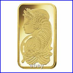2.50 GRAM PAMP SUISSE 999.9 GOLD LADY FORTUNA BAR IN CARDED ASSAY VERISCAN 2.5g