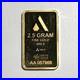 2.5G Gold Bar. 999 Fine Gold Acre PAMP AA057968