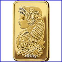 2.5g Gold bullion Pamp new, sealed with certificate