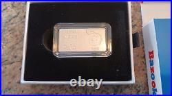 2 pamp suisse 40 gram each of pure silver 2022 bazooka joe 999.9 silver bars