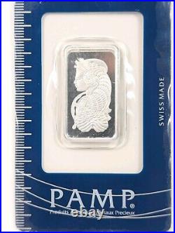 20 Gram PAMP Suisse 999.5 Fine Platinum Bar Sealed in Assay