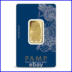 20 Gram PAMP Suisse Fortuna Veriscan Gold Bar (New with Assay)