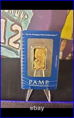 20 gram Gold Bar PAMP Suisse Fortuna (Assay)