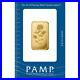 20 gram Gold Bar PAMP Suisse Rosa 999.9 Fine in Sealed Assay