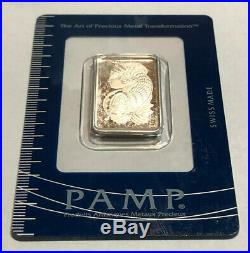 20 grams. 9995 Fine Platinum Bar- Pamp Suisse in Assay Card, #C005269
