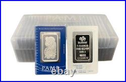 200 x 1 oz PAMP Suisse Lady Fortuna Silver Minted Bar (8 Boxes = 200 oz)