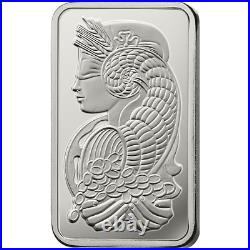 200 x 1 oz PAMP Suisse Lady Fortuna Silver Minted Bar (8 Boxes = 200 oz)
