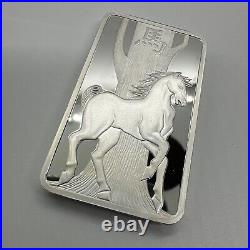 2014 PAMP Lunar Calendar Series Year If The Horse 100 Gram Silver Bar Unsealed