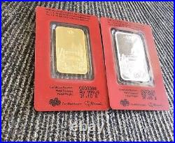 2019 PAMP Suisse 1oz Pig GOLD Bar FREE PIG SILVER