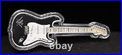 2021 1 Oz. 999 Silver Fender Guitar Shaped Coin Pamp Suisse $318.88