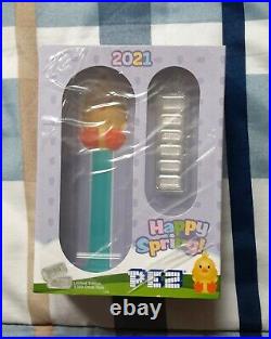 2021 Chick PEZ Dispenser & Silver Wafers 30 gram PAMP Suisse withBox & COA
