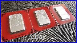 2021 Pamp Suisse Lunar Ox 100gram (3.2oz). 999 Silver Bar in Card-Hard to Find