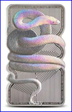 2023 Niue Nature's Grip Sunbeam Snake 1 oz. 999 Silver Coin Bar PAMP SUISSE