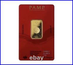 2024 Lunar Year Of Dragon PAMP suisse Gold bar 10 Gram