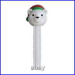 2024 PEZ Polar Bear Dispenser from PAMP Suisse with 30g. 9999 Silver Wafer Bars