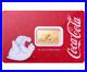 2024 Pamp Coca-Cola Polar Bear Gold Bar 5 gram. 9999 fine in Assay Card