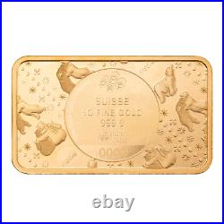 2024 Pamp Coca-Cola Polar Bear Gold Bar 5 gram. 9999 fine in Assay Card