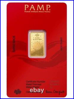 2025 5 Gram 9999 Fine Gold PAMP Lunar Legend Series