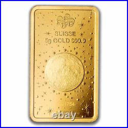 2025 5 gram Gold Bar PAMP Lunar Legends White Snake (In Assay)