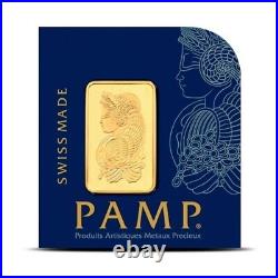 25 Gram Gold Divisible Bar New with Assay, 25x1 PAMP Suisse