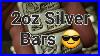 2oz Silver Bars