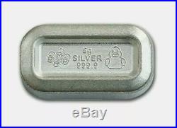30 Gram PAMP Silver Rev Proof (6) Bar PEZ Wafers w Rubber Duck Dispenser