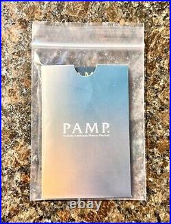 5 Gram Gold Bar PAMP Suisse Lady Fortuna Veriscan 45th Anniversary In Assay