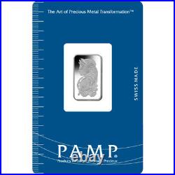 5 Gram PAMP Suisse Fortuna Platinum Bar (New with Assay) ON SALE