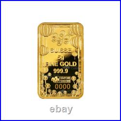 5 gram 2023 Good Luck Gold Bar PAMP Suisse