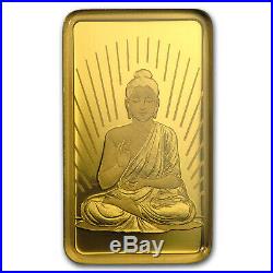 5 gram Gold Bar PAMP Suisse Religious Series (Buddha) SKU #94448