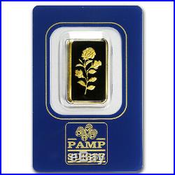 5 gram Gold Bar PAMP Suisse Rose (In Assay) SKU#71979