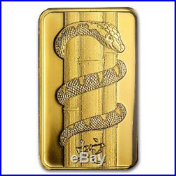 5 gram Gold Bar PAMP Suisse Year of the Snake (In Assay) SKU #88073