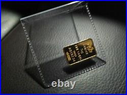 5 gram Pamp Suisse Gold Bar. 9999 Fine Lady Fortuna Horn of Plenty 24K Solid