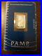 5 gram Platinum Bar PAMP Suisse Fortuna. 9995 Fine in Sealed Assay