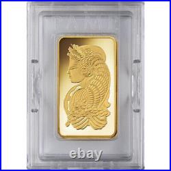 5 oz PAMP Suisse Fortuna Veriscan Gold Bar (New with Assay)