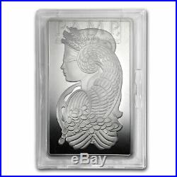 5 oz Silver Bar PAMP Suisse (Fortuna, In Capsule withAssay) SKU #65698