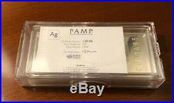 500 g. 999 Silver PAMP Suisse Fortuna Bar. Capsule + Assay Included