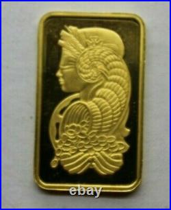 5g PAMP Suisse Lady Fortuna Gold Bar Swiss Gold Bullion. 999.9 Fineness