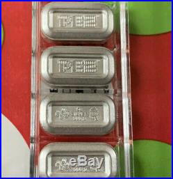 9999 silver PEZ bars and Snowman Dispenser PAMP Suisse collectible Rare