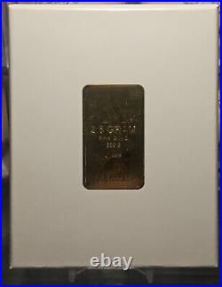 Acre Gold Pamp Suisse 2.5 Gram Gold Bar In Assay Factory Sealed Unopened