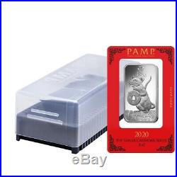 Box of 25 1 oz PAMP Suisse Year of the Mouse / Rat Platinum Bar (In Assay)
