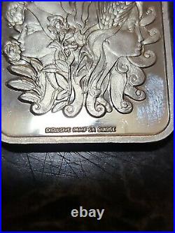 Exremely Rare Pamp Suisse 4 Seasons 1OZ Silver Pendant Bar-BEST CONDITION
