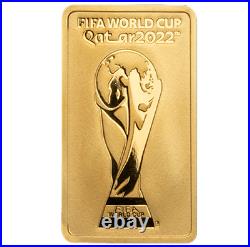 FIFA World Cup Qatar 2022 PAMP SUISSE 1 gram Bullion Gold Bar