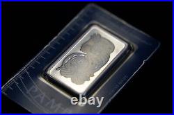 FOUR PAMP Suisse Lady Fortuna 1 Troy oz. 999 fine silver art bars C081