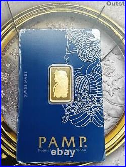 Gold 5 gram Bar PAMP Suisse TP-8086