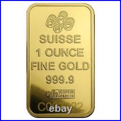 Gold Bar Pamp Fortuna 1 oz